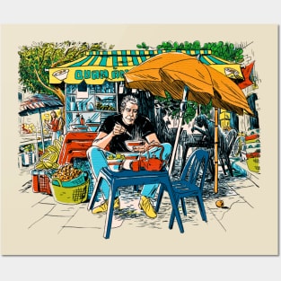 anthony bourdain Posters and Art